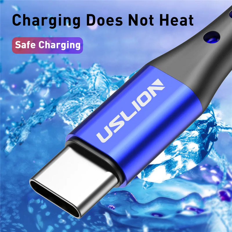 3a usb tipo c cabo fio para samsung s24 s23 xiaomi mi 14 telefone móvel de carr